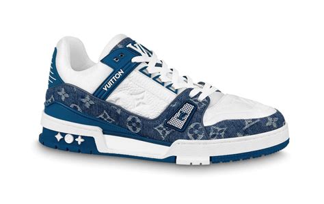 denim Louis Vuitton shoes